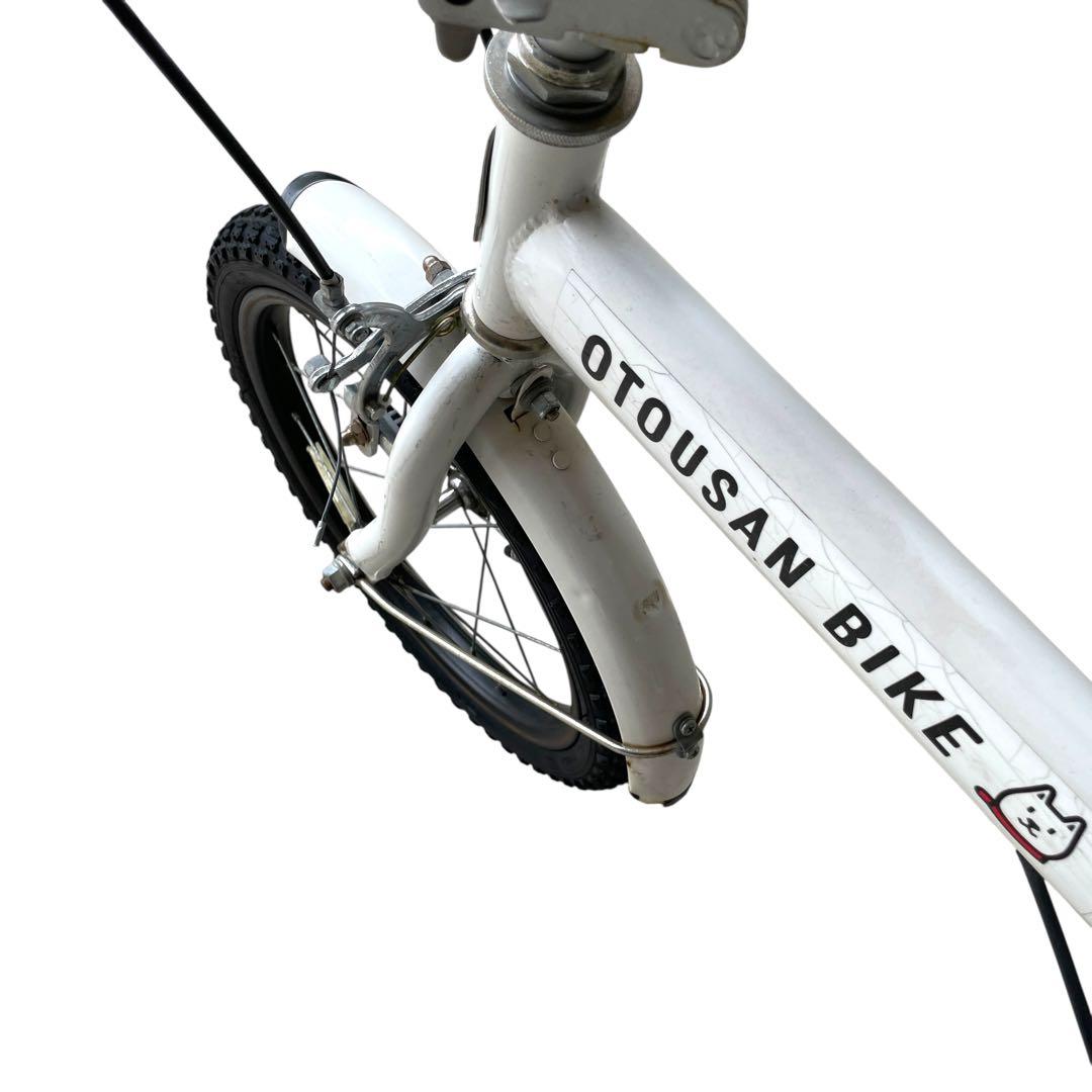 【激レア】SoftBank 折りたたみ自転車 お父さんバイク お父さん自転車