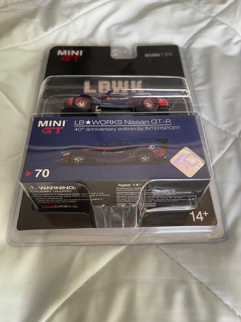 MINI GT LB★WORKS Nissan GT-R 40周年記念版　希少品