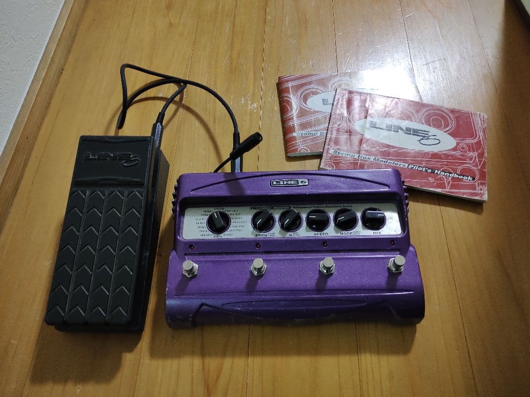 LINE6 filter Modeler expression pedal付き