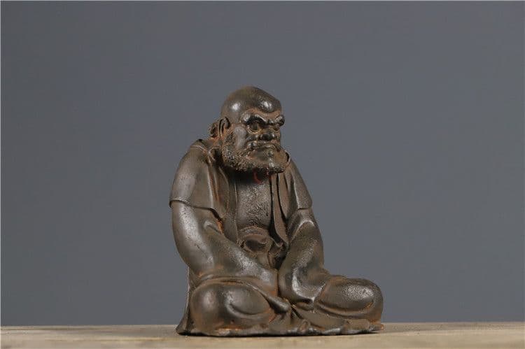 鉄器 鉄仏 菩提達磨祖師仏像 鎮宅辟邪 開運風水 招財 置物 工芸品