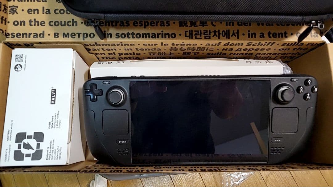 Steam Deck 64GB SDカード512GB キャリングケース付き