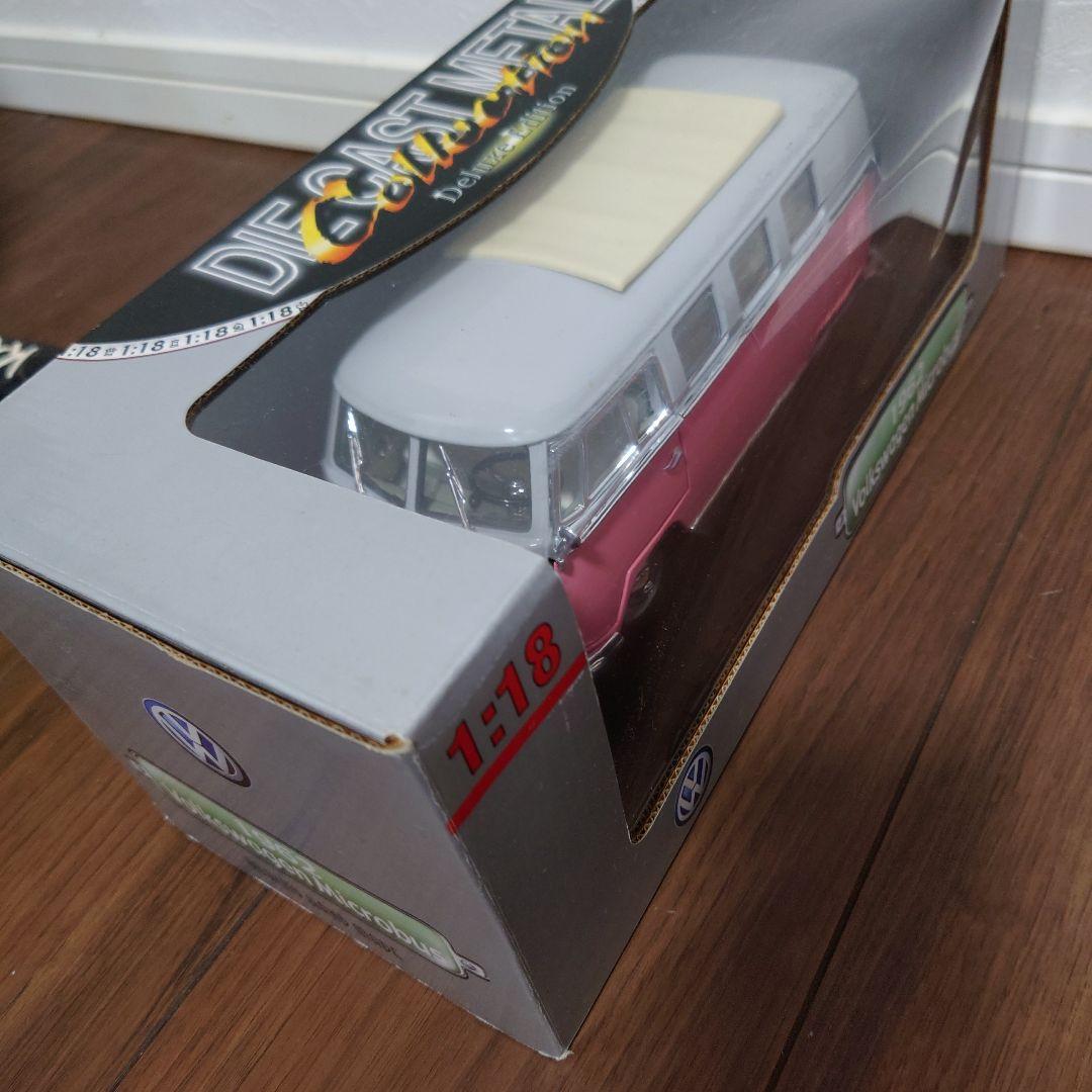 1962年 フォルクスワーゲン マイクロバス 1/18 ビッグサイズ レア色