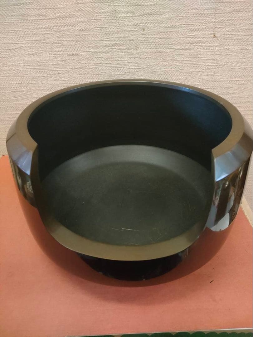 茶道具 銅製 風炉 銘 般若宗勘作 未使用品 五徳付