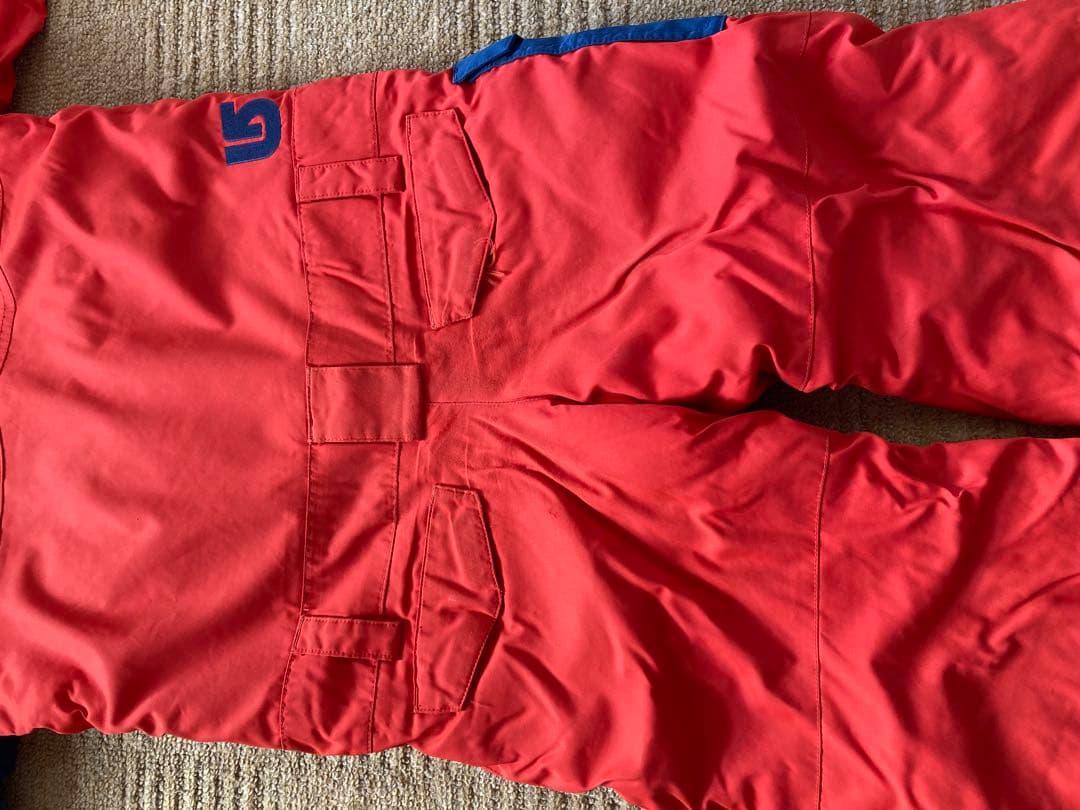 Burton DRYRIDE フード付きジャンプスーツ 赤青