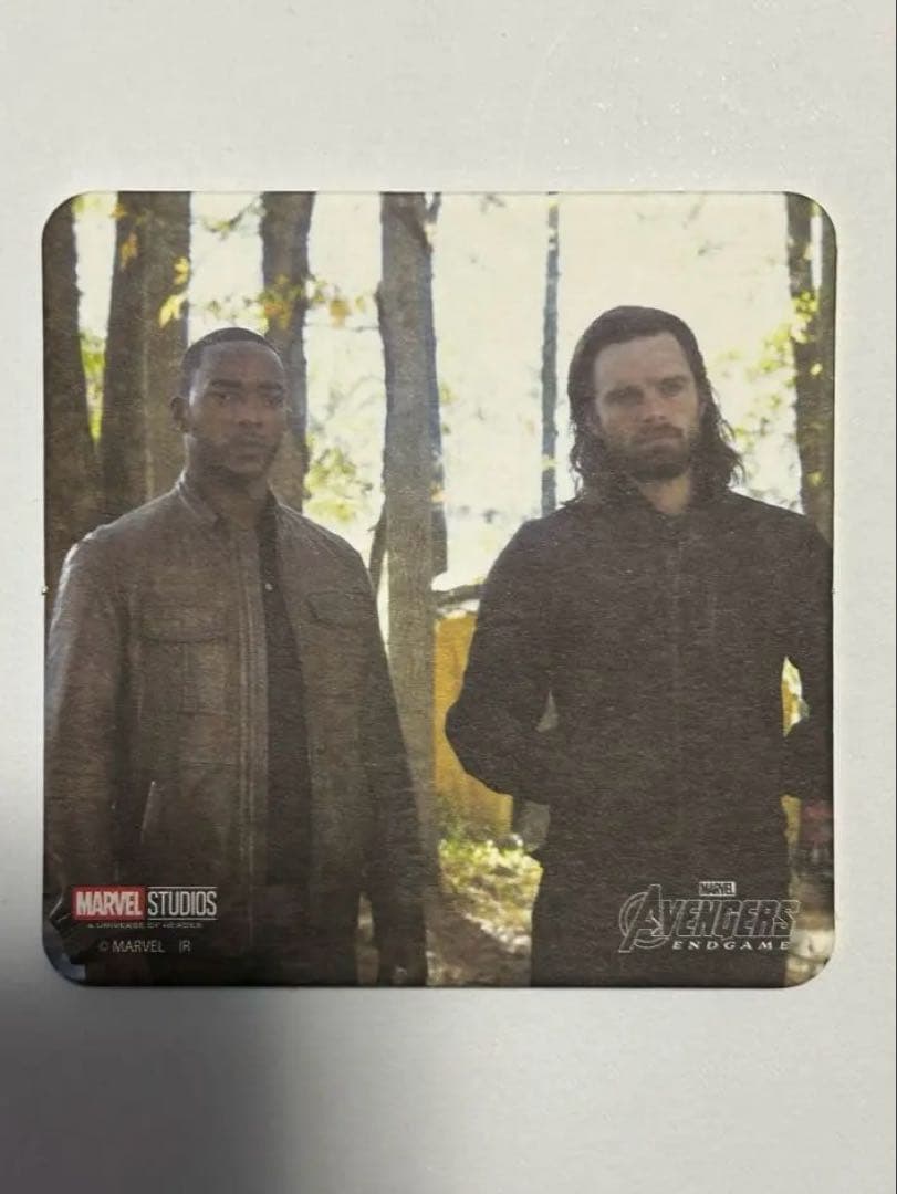 激レア　アベンジャーズ　エンドゲーム　ウィンターソルジャー　バッキー　コースター