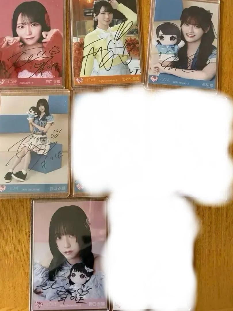 ＝LOVE イコラブ 直筆 まとめ売り