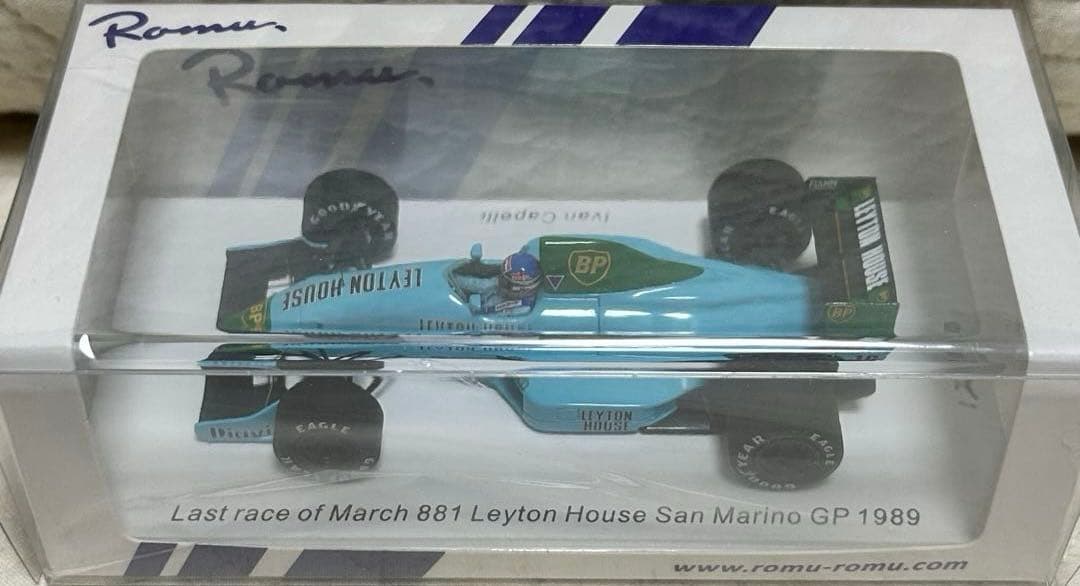 スパーク 1/43 レイトンハウス マーチ881 カペリ 1989サンマリノGP
