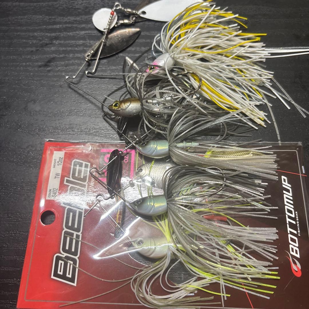 スピナーベイト ！ボトムアップ！osp！